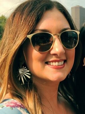 Ray-Ban Polarized Gold Frame Sunglasses with Brown Lenses